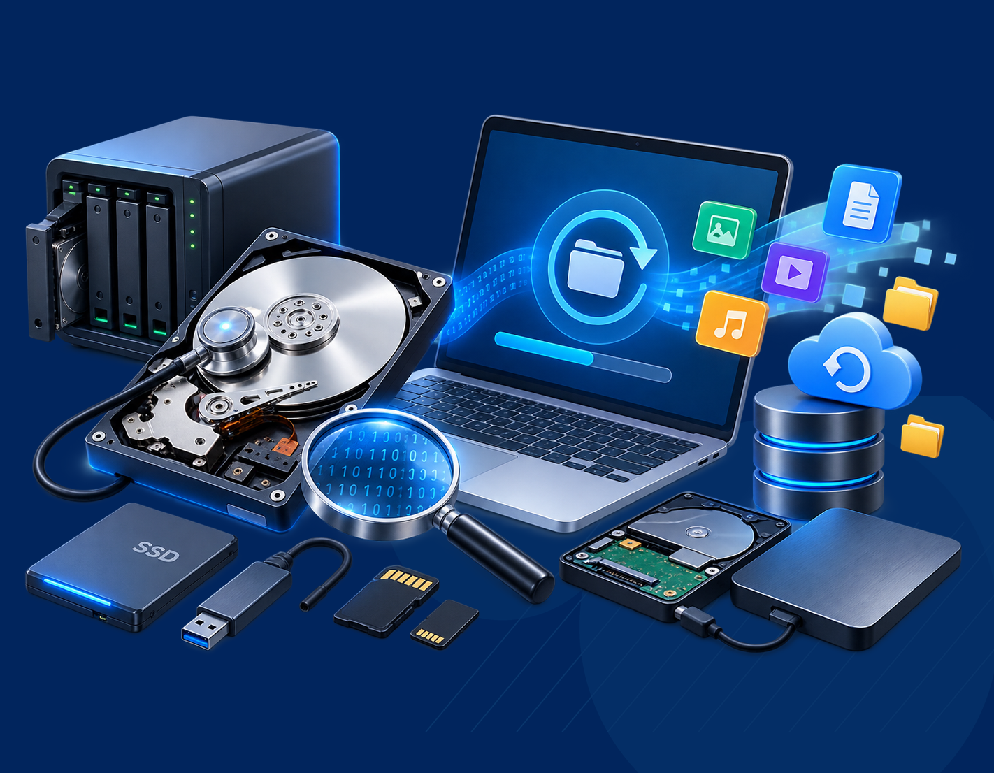 HDD SSD ve harici disk veri kurtarma - ColdNet Bilişim İstanbul